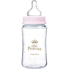 Canpol babies Lahev se širokým hrdlem Royal Baby 240 ml růžová