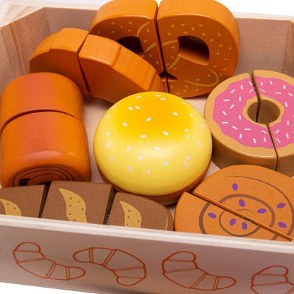 Bigjigs Toys Krájecí pečiva v krabičce