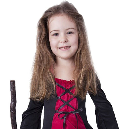 Rappa Dětský kostým čarodějnice Morgana velikost 104 - 116 cm