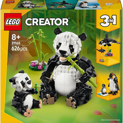 LEGO® Creator 3 v 1 31165 Divoká zvířata: Pandí rodinka