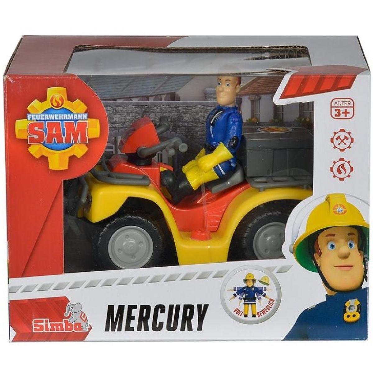 Simba Požárník Sam Mercury čtyřkolka