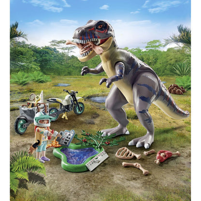 Playmobil P71524PMB Hledání stop T-Rexe