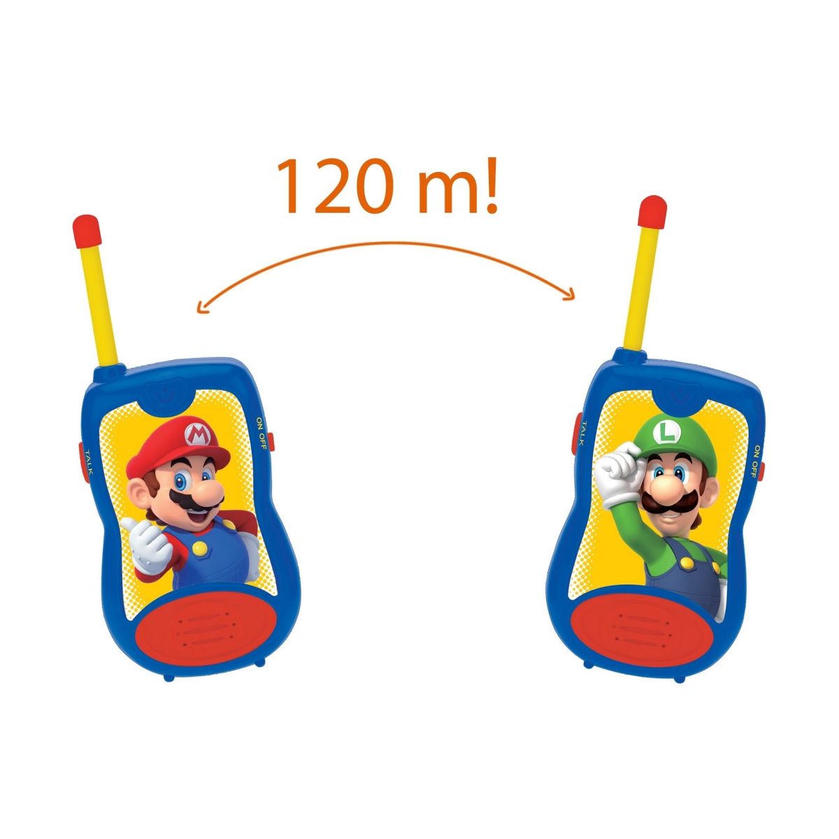Lexibook Vysílačky Super Mario s dosahem 200 m