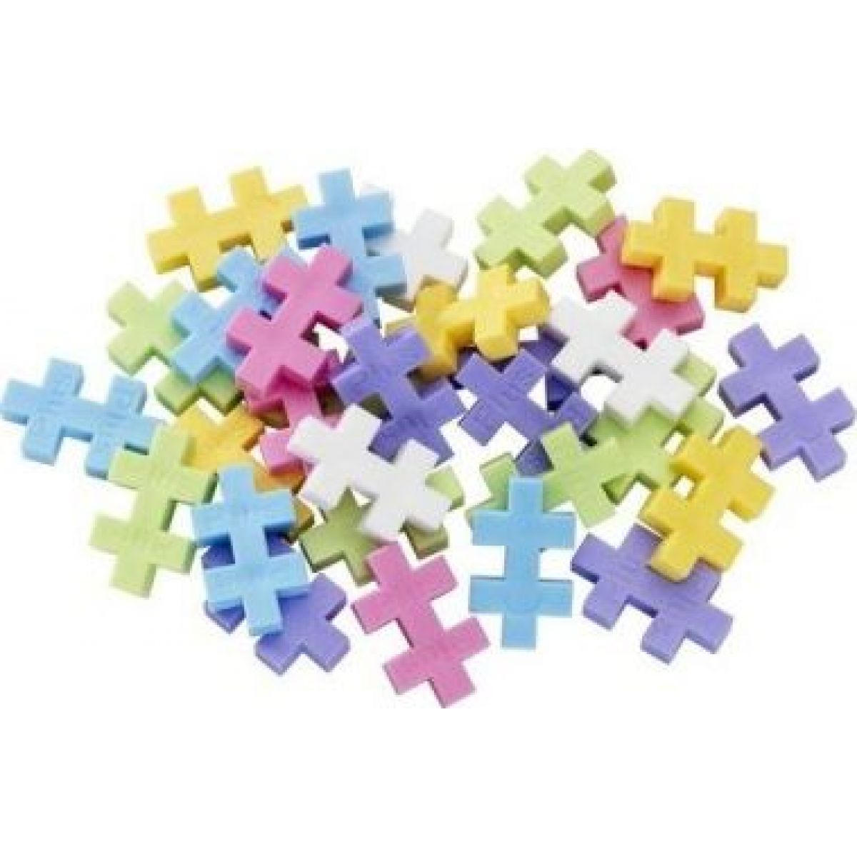 Plus Plus Stavebnice Mini Pastel Kočár 220 dílků