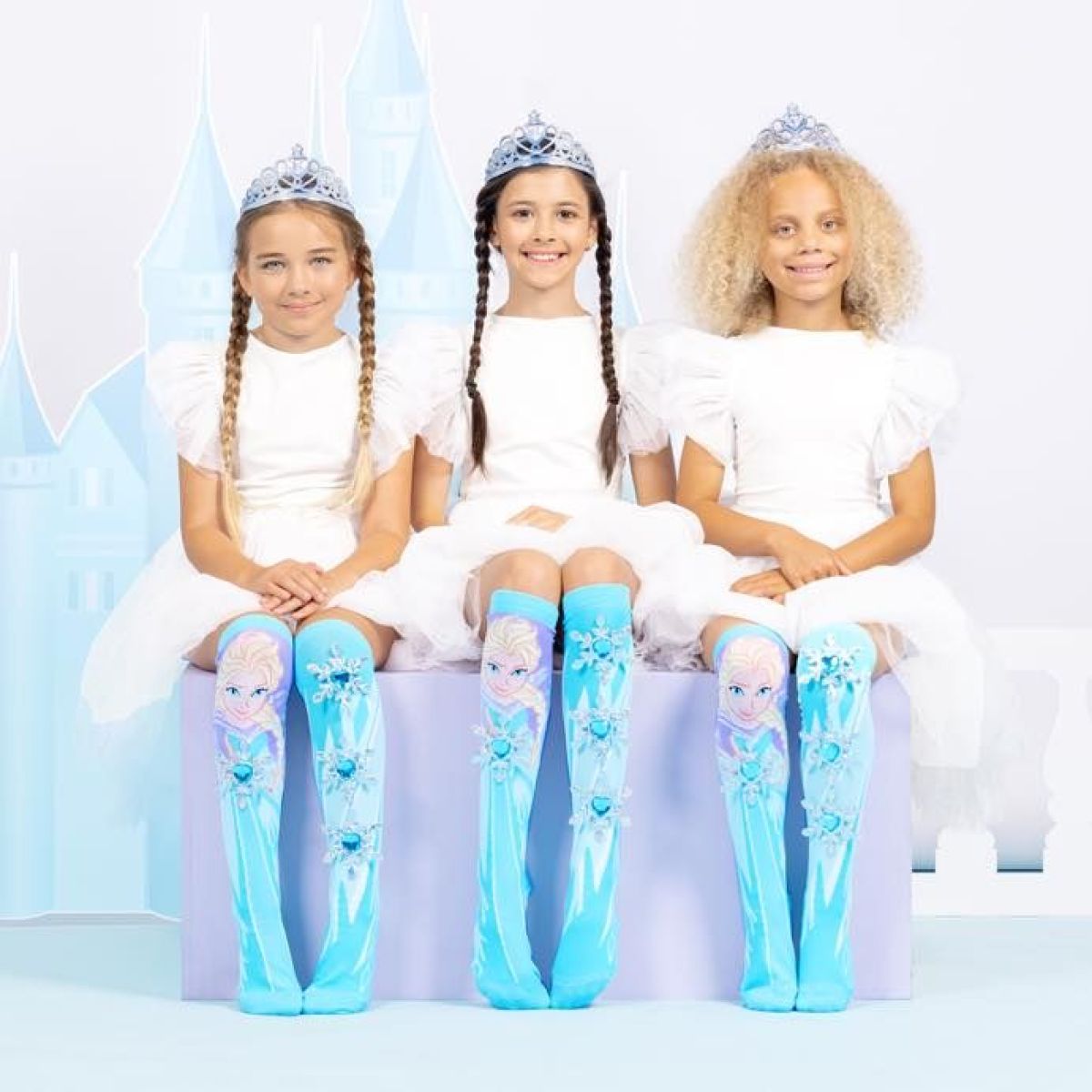 Madmia - Bláznivé podkolenky FROZEN ELSA