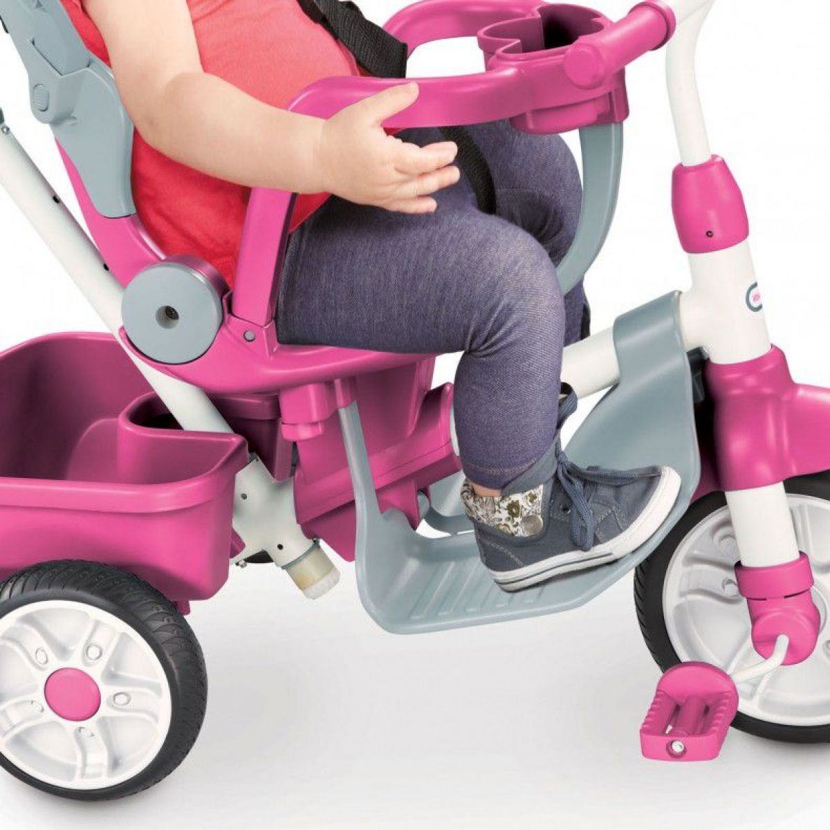 Little Tikes Tříkolka Perfect Fit 4 v 1 růžová