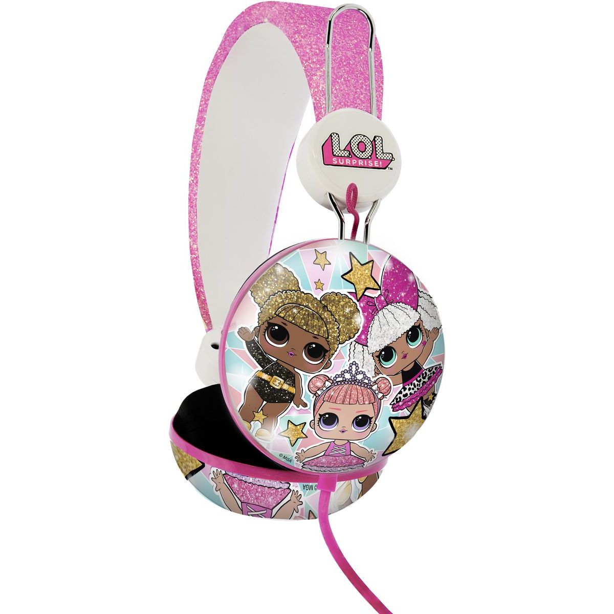 OTL Technologies LOL Surprise! Glitter Glam Tween Dome Headphones
