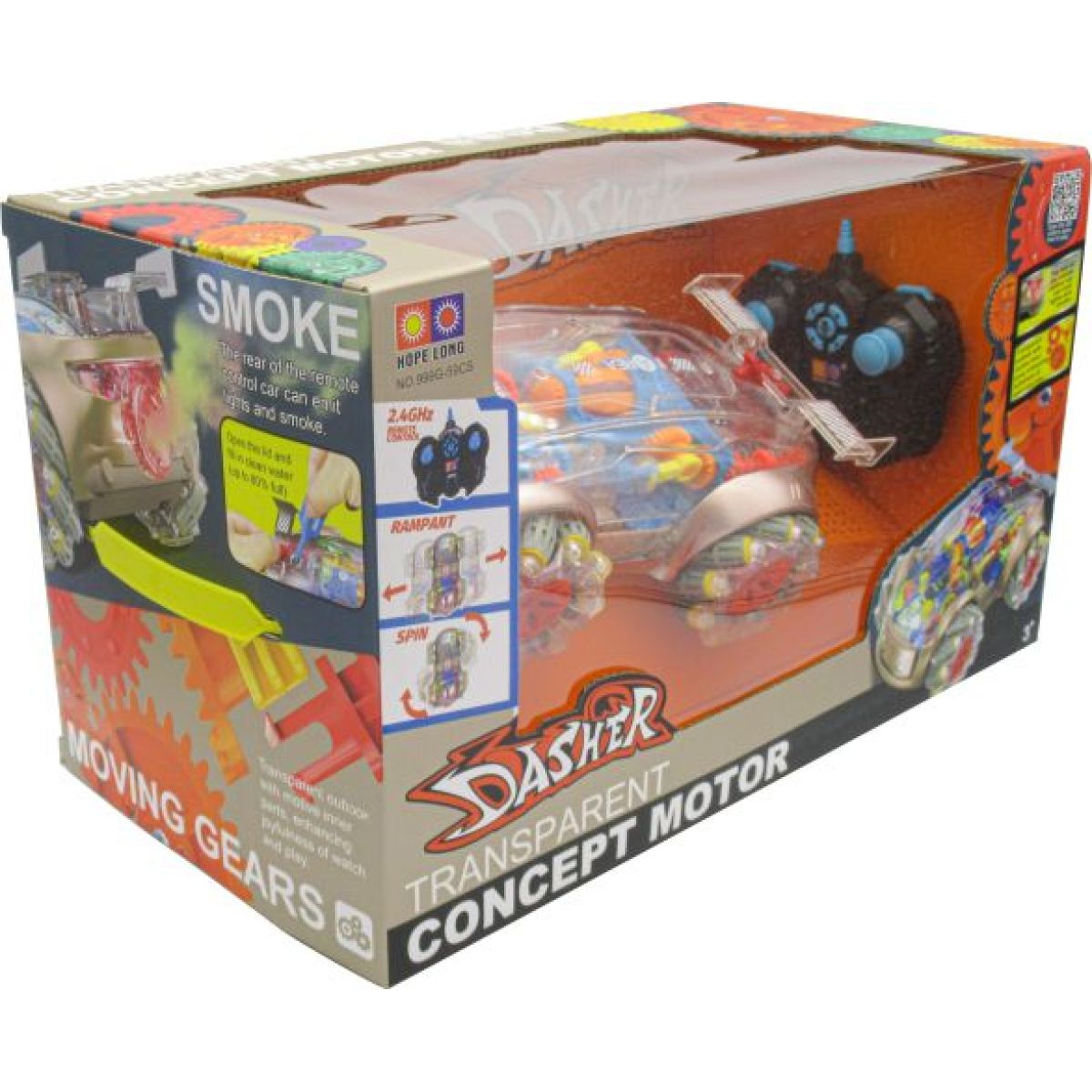 Alltoys RC Auto s efektem kouře