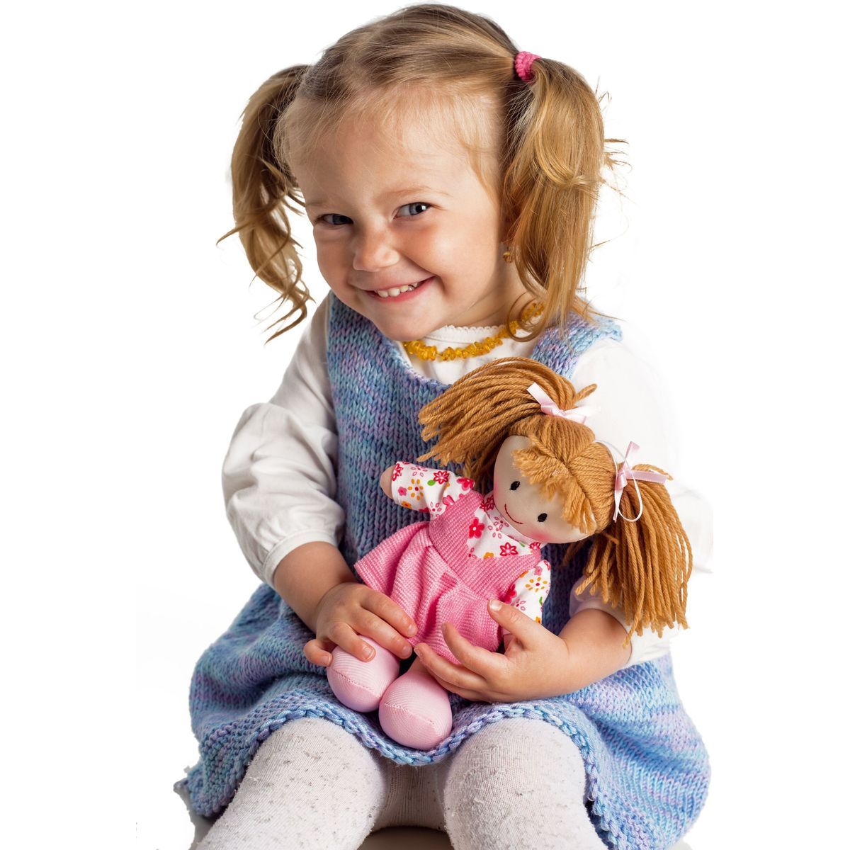 Teddies Panenka Verunka hadrová 20 cm česky mluvící