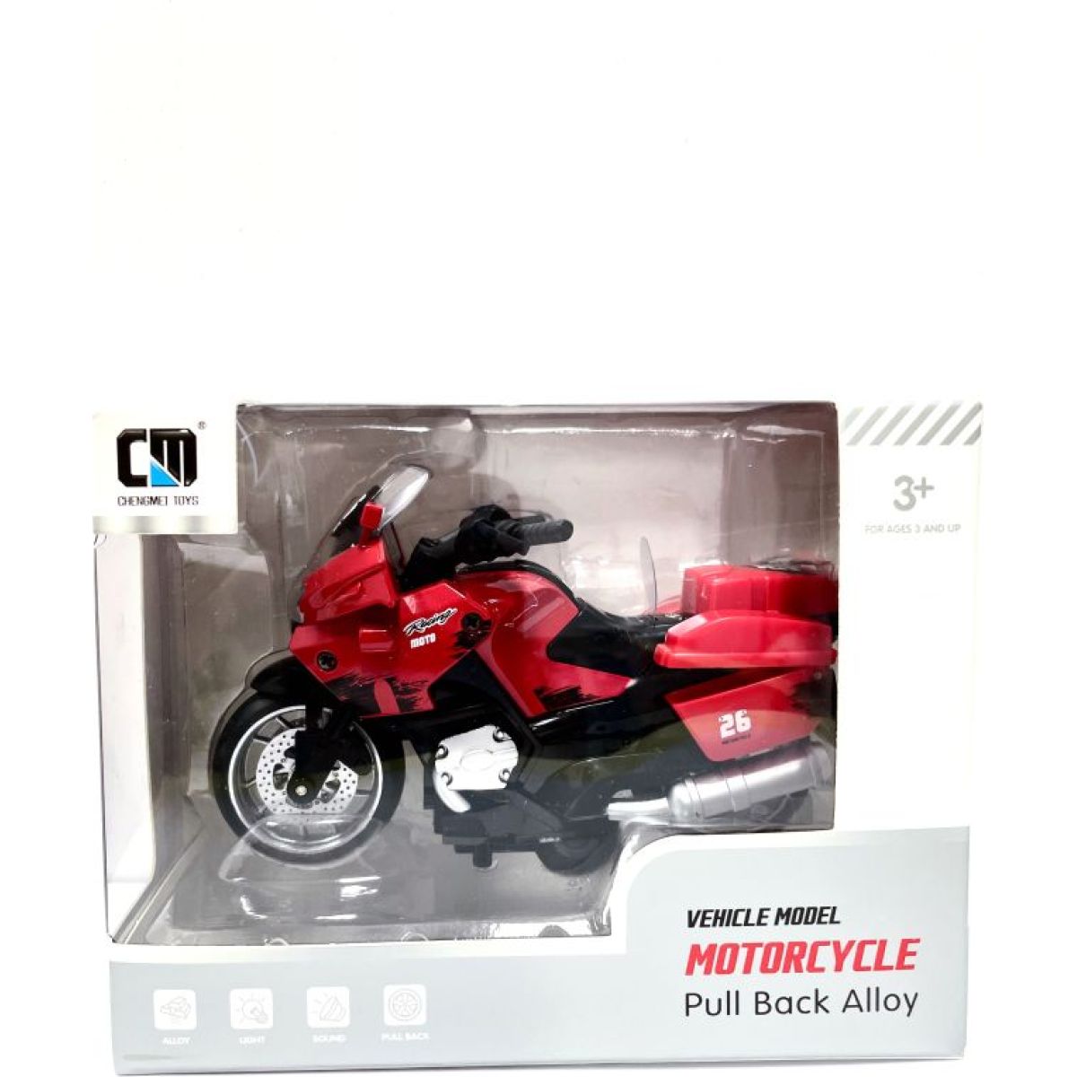 Motorka červená (CLM-0781B)