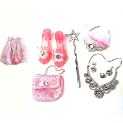 Alltoys Set pro princeznu se sukýnkou a pantoflíčky