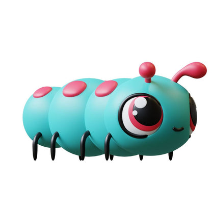 Jiggly Bugs Housenka modrá