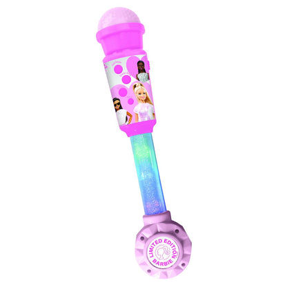 Lexibook Svítící trendy mikrofon Barbie s melodiemi