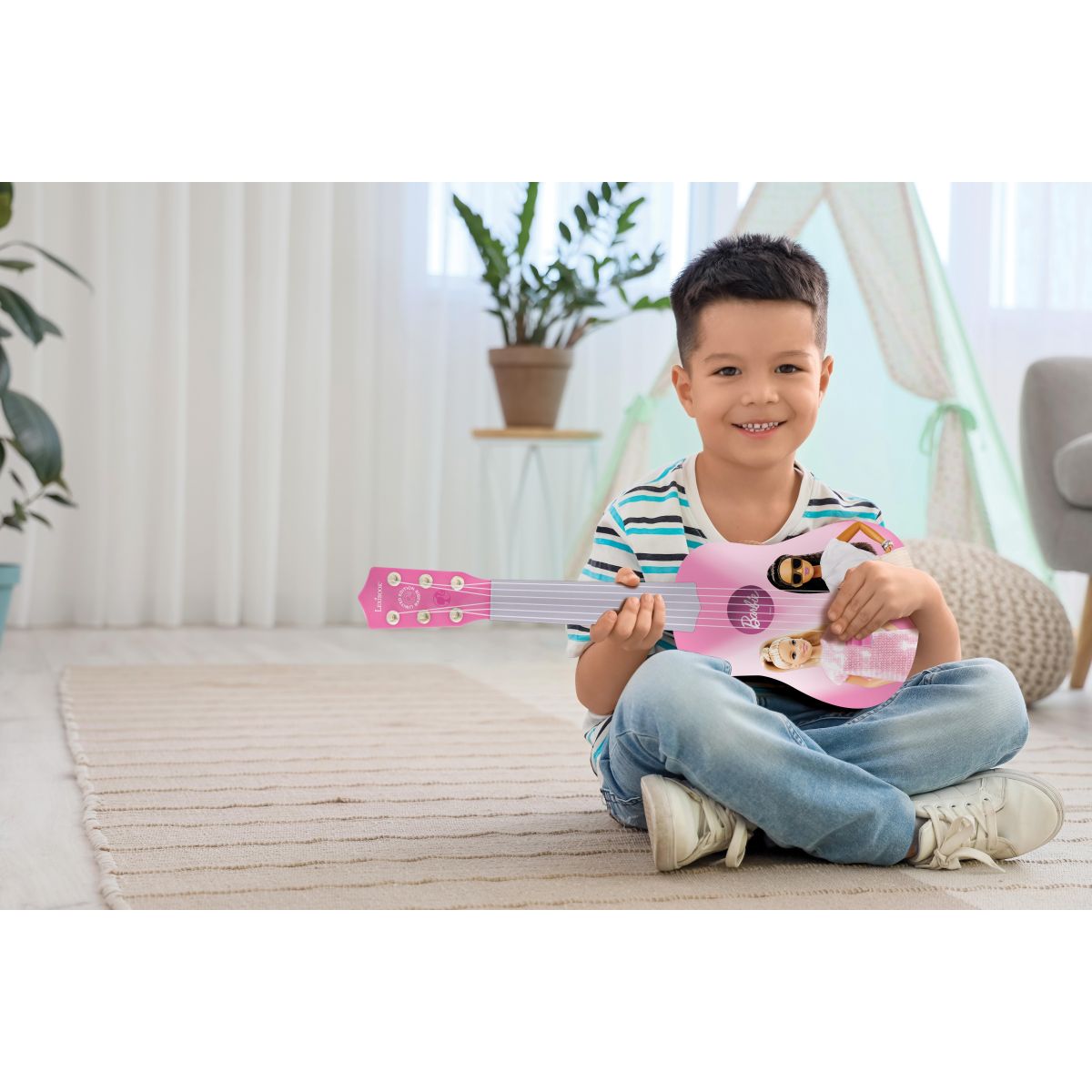 Lexibook Moje první kytara Barbie 53 cm