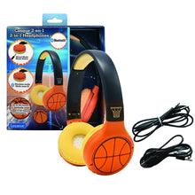 Lexibook 2v1 bluetooth skládací sluchátka Basketbal s limitem hlasitosti