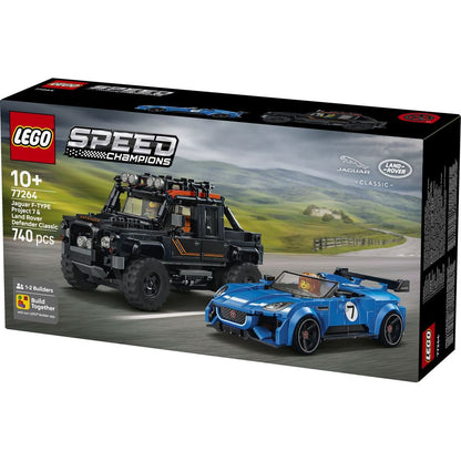 LEGO® Speed Champions 77264 Jaguar Project 7 a Land Rover Defender