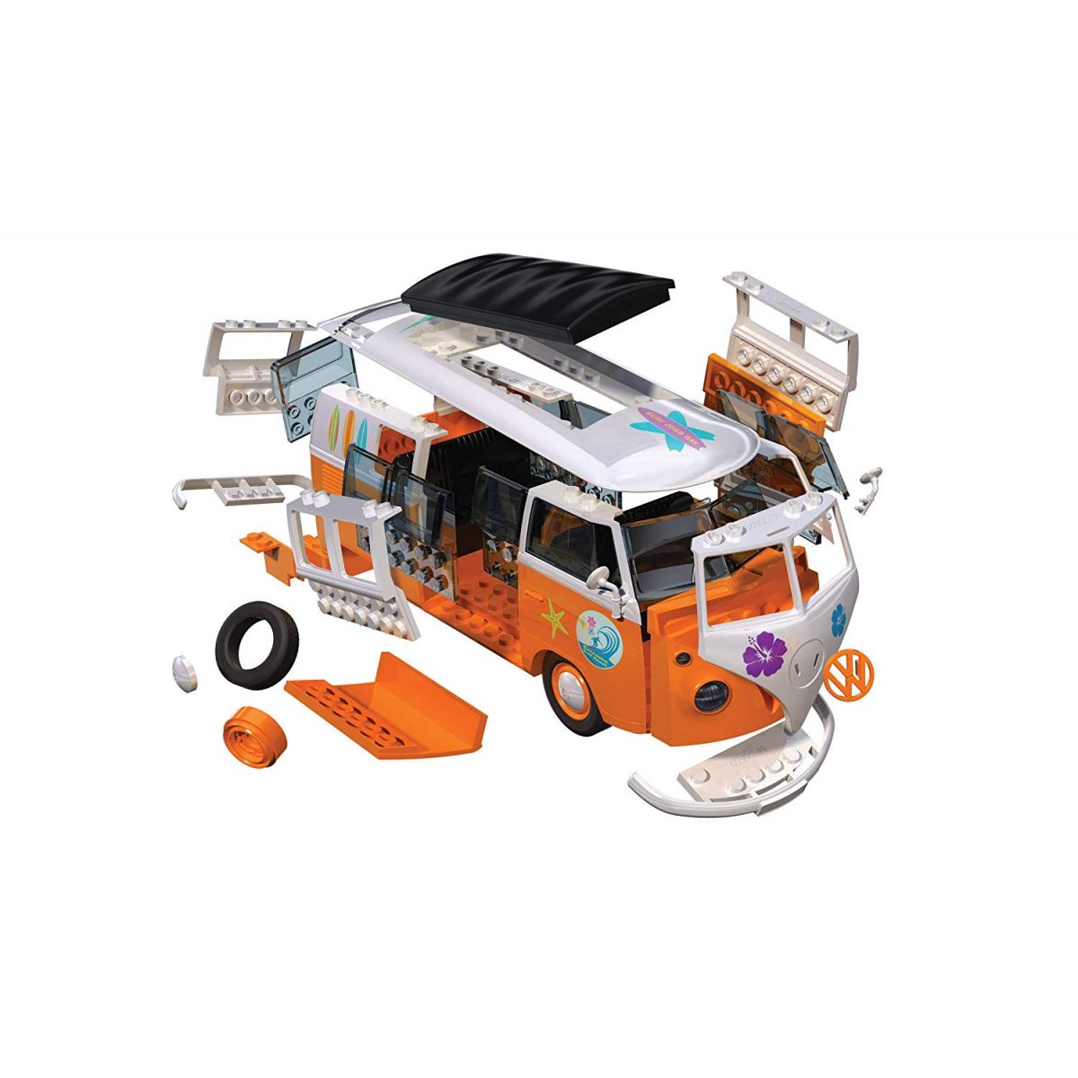 Airfix Quick Build auto J6032 VW Camper Surfin