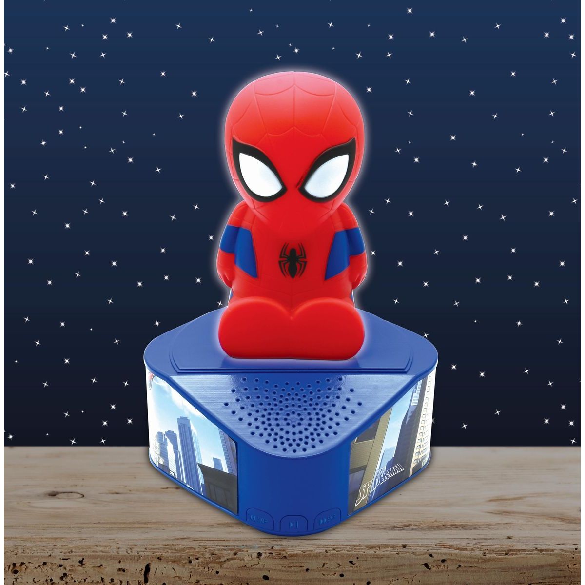 Lexibook Bluetooth reproduktor se svítící figurkou Spiderman