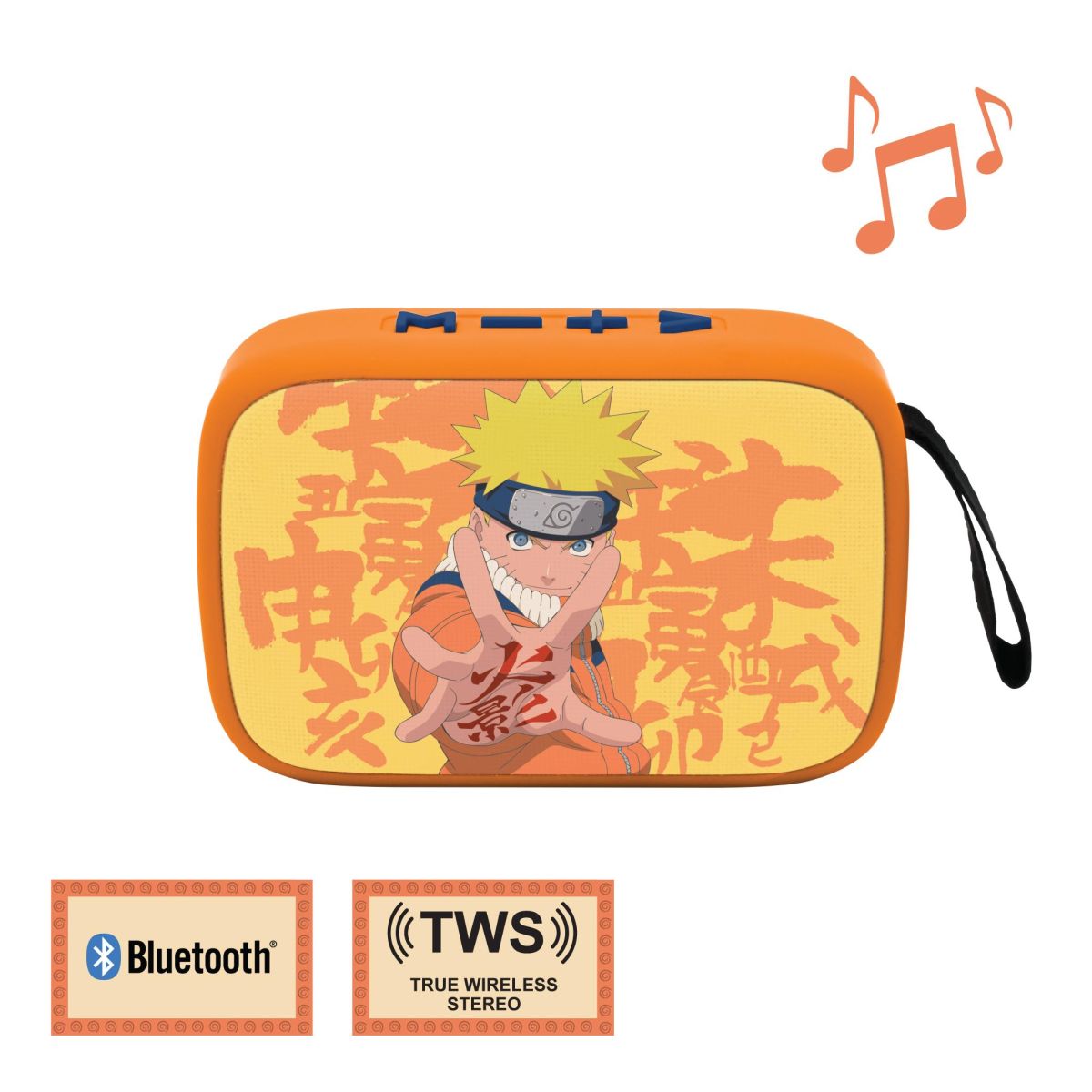 Lexibook Reproduktor Naruto s látkovým povrchem