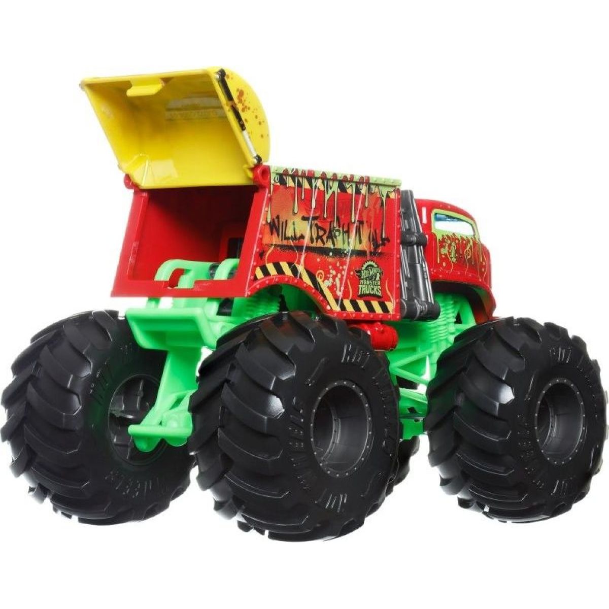 Hot Wheels Monster trucks velký truck Will Trash It All 2024
