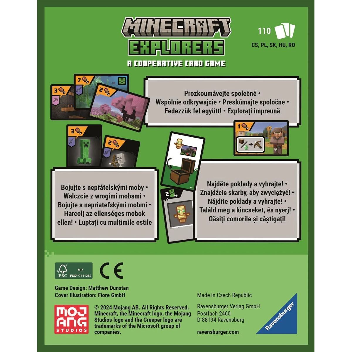 Ravensburger hra 225866 Minecraft Explorers