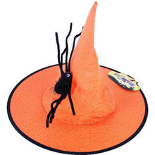 Rappa Klobouk čarodějnice Halloween s pavoukem