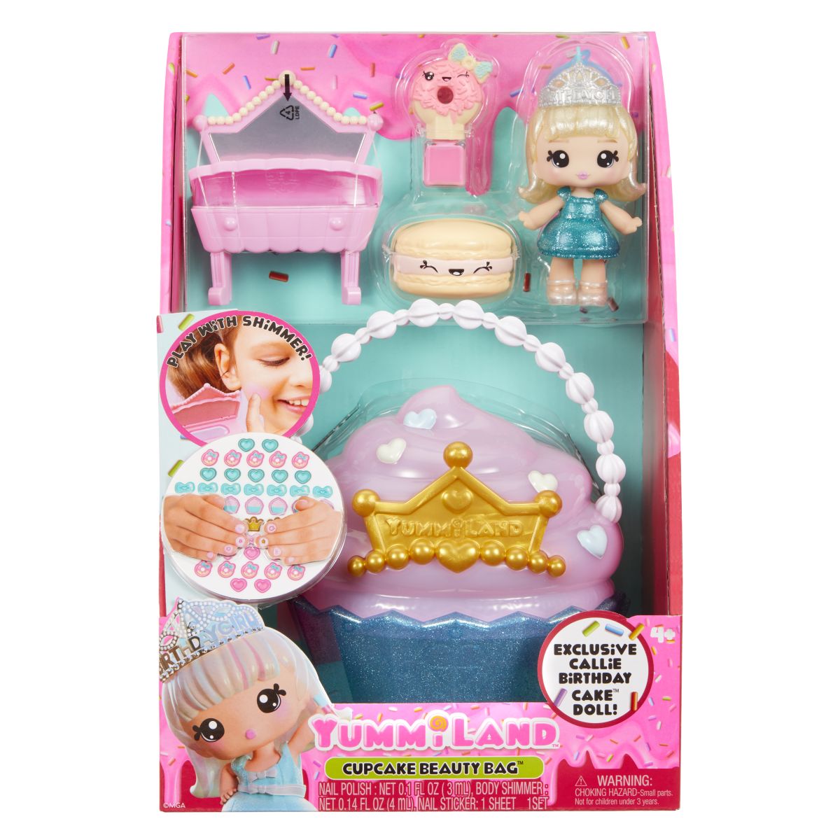 Yummiland Beauty sada s panenkou cupcake
