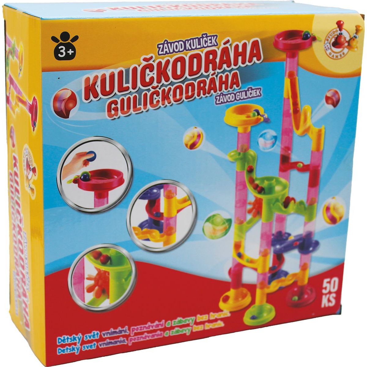 Kuličková dráha 50 dílků