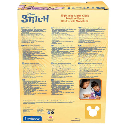 Lexibook Budík Stitch Angel se svítící figurkou