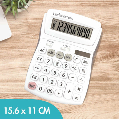 Lexibook 10místná kalkulačka s nastavitelným úhlem obrazovky