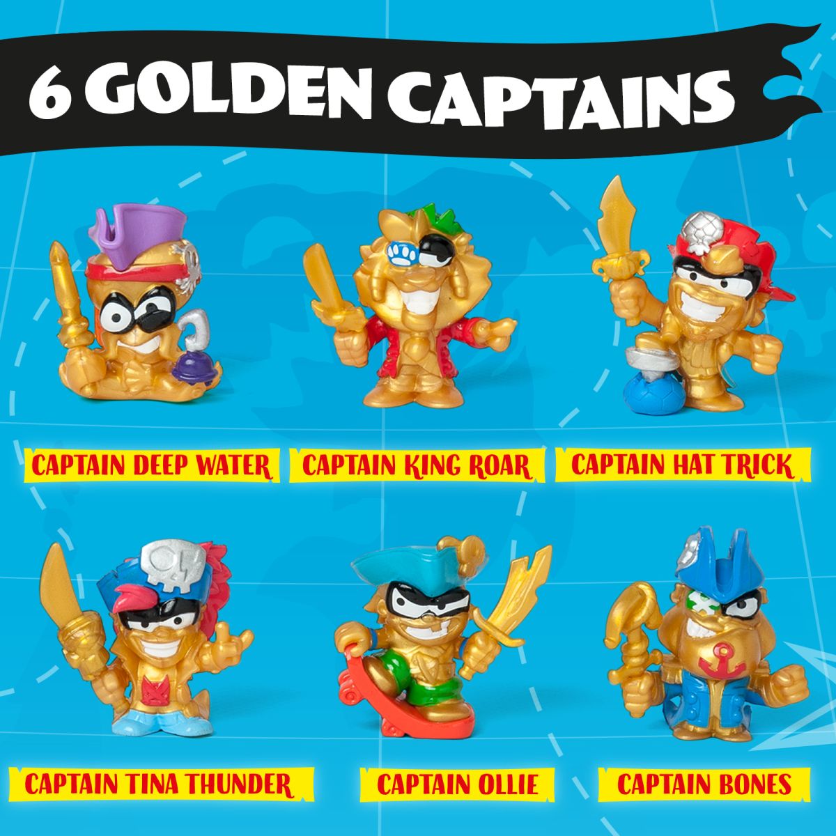 Alltoys Pirat Figurka Golden Treasure