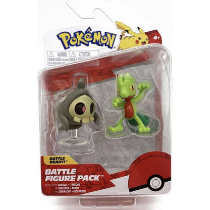 Jazwares Pokémon figurky Duskull + Treecko - Poškozený obal