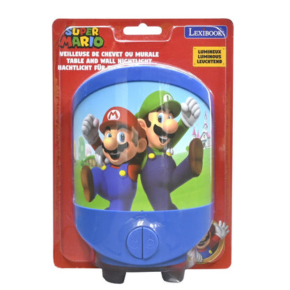 Lexibook Stolní a nástěnná lampička Super Mario