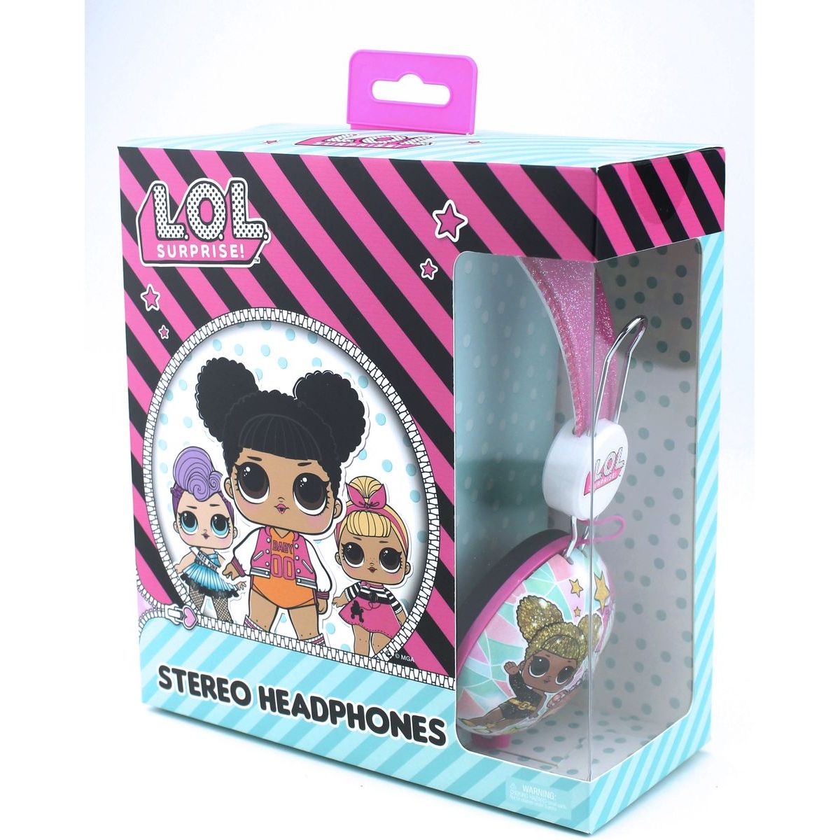 OTL Technologies LOL Surprise! Glitter Glam Tween Dome Headphones