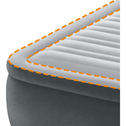 Intex 64414ND Nafukovací matrace Dura - Beam Deluxe 152 x 203 x 46 cm - Poškozený obal