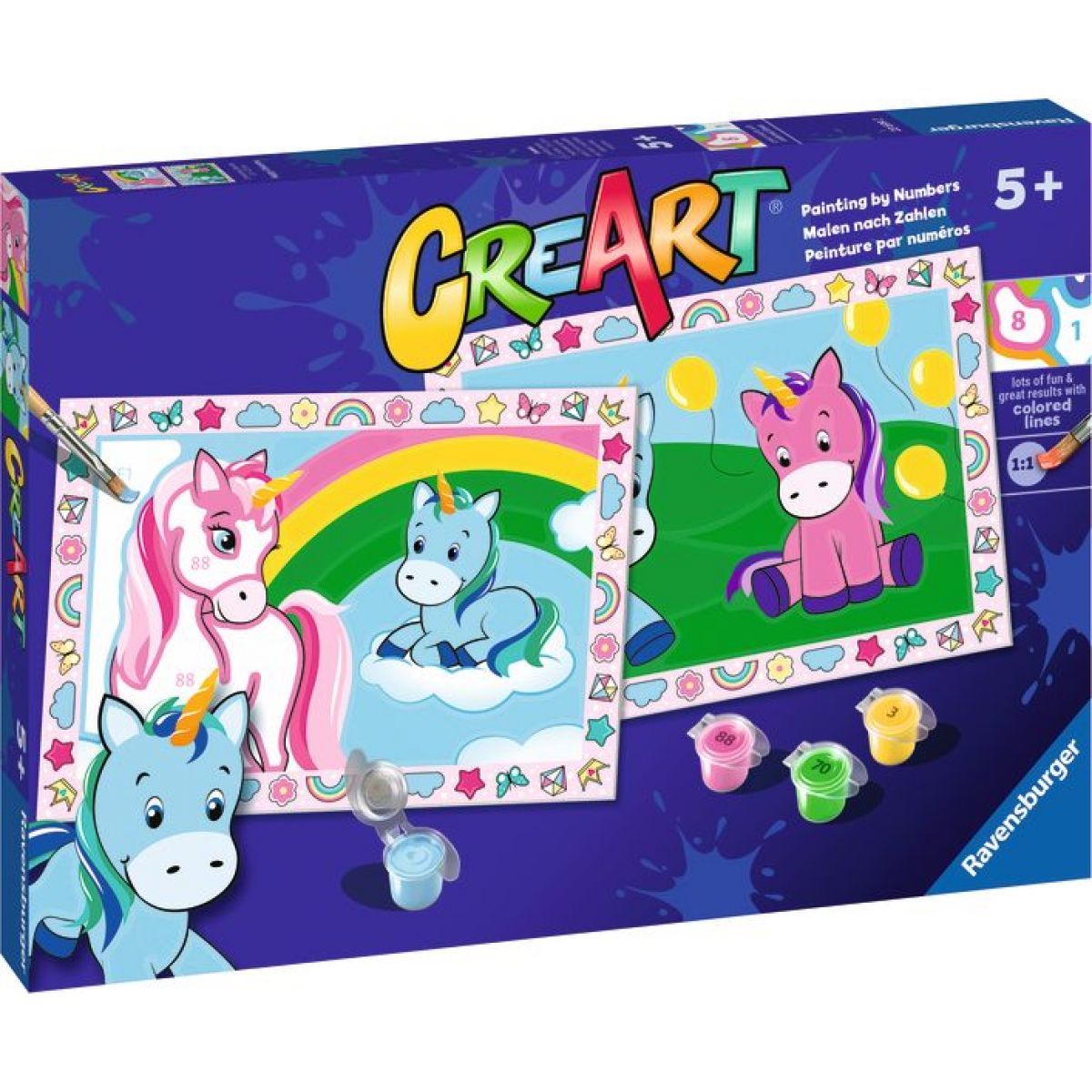 CreArt 236992 Roztomilí jednorožci