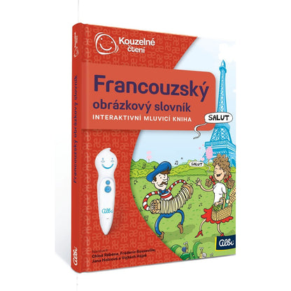 Albi Kouzelné čtení Kniha Francouzský obr. slovník