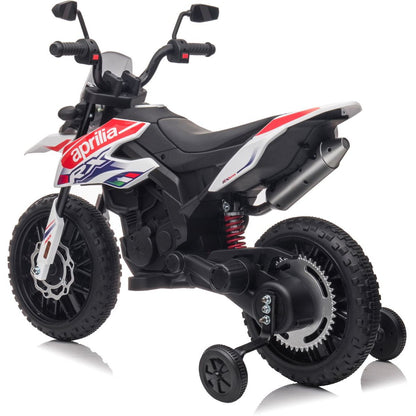 Sparkys Dětská elektrická motorka APRILIA RX-125 bílá