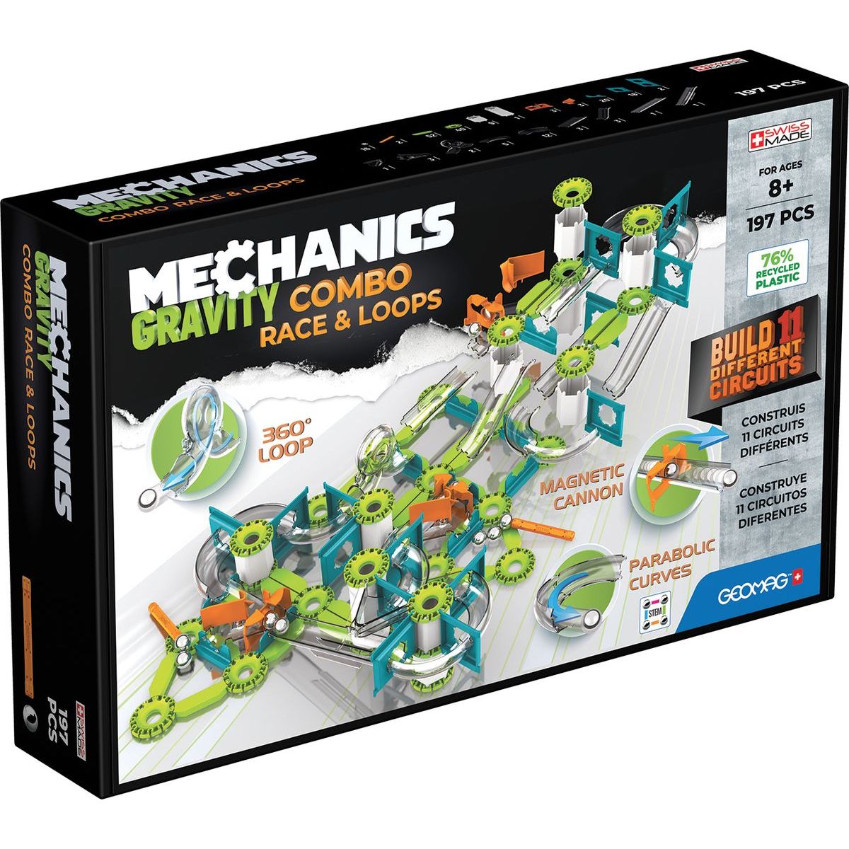 Geomag Mechanics Gravity Combo 197 dílků