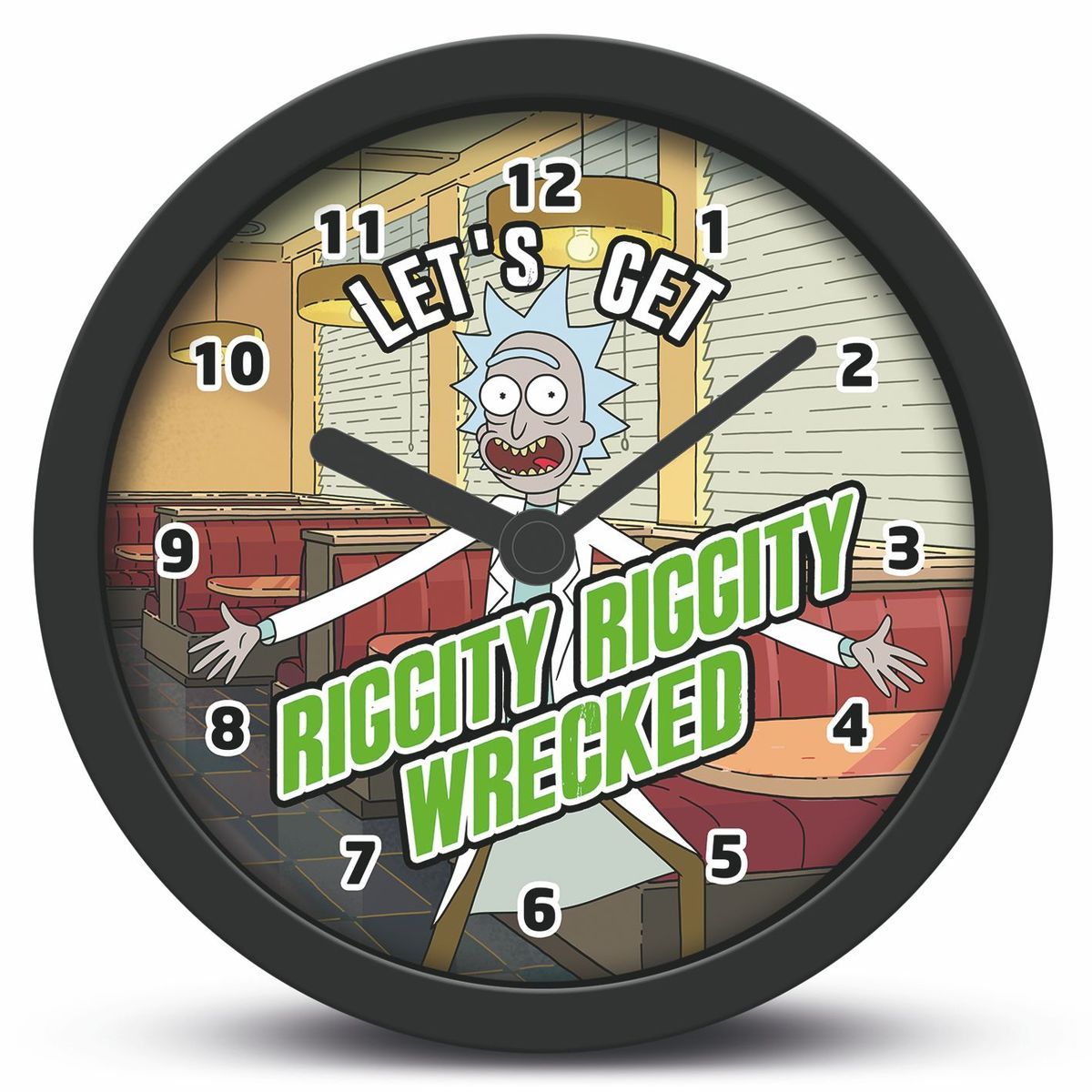 Stolní hodiny Ricky a Morty