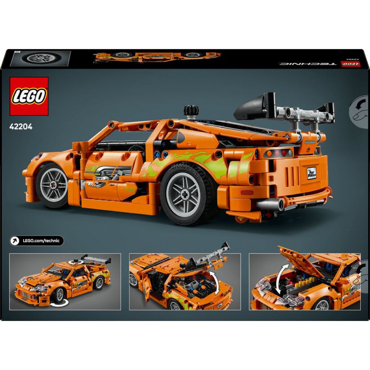LEGO® Technic 42204 Fast and Furious Toyota Supra MK4