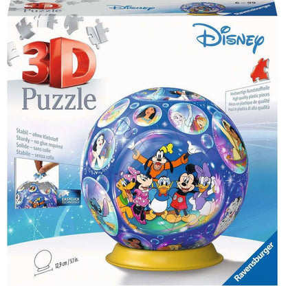 Ravensburger puzzle 115617 Puzzle-Ball Disney 72 dílků