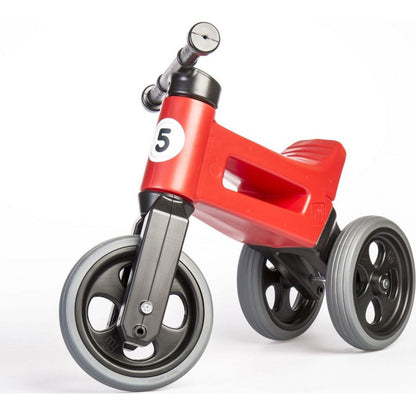 Odrážedlo červené Funny Wheels 2 v 1