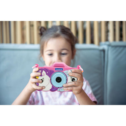 Lexibook Dětský fotoaparát s 3D krytem Jednorožec