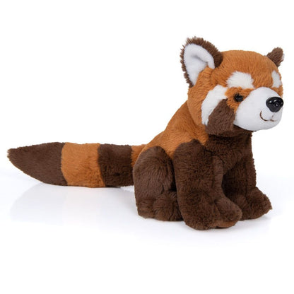 Alltoys Plyšová panda červená sedící s dlouhým ocasem 20 cm
