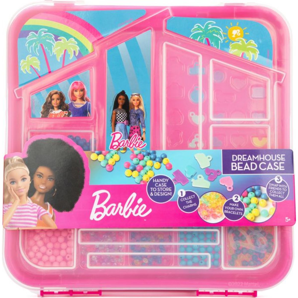 Sada na výrobu šperků v kufříku Barbie