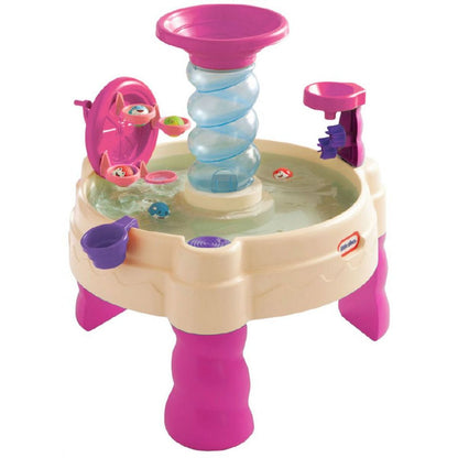 Little Tikes Spirálovitý vodní stůl růžový - Poškozený obal