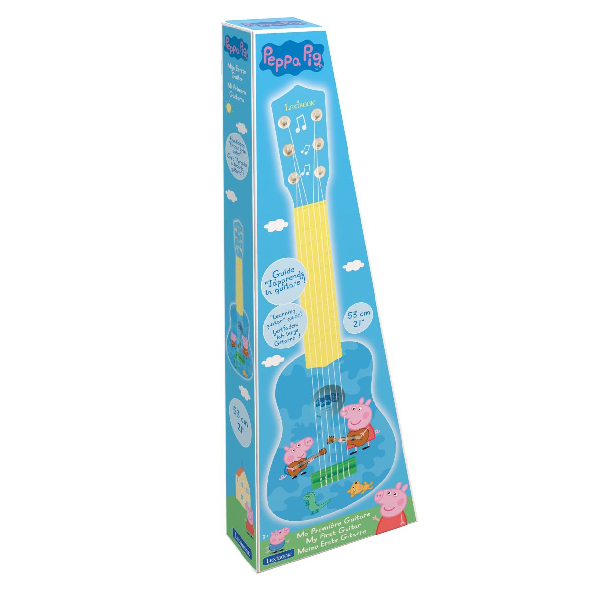 Lexibook Moje první kytara Prasátko Peppa 53 cm