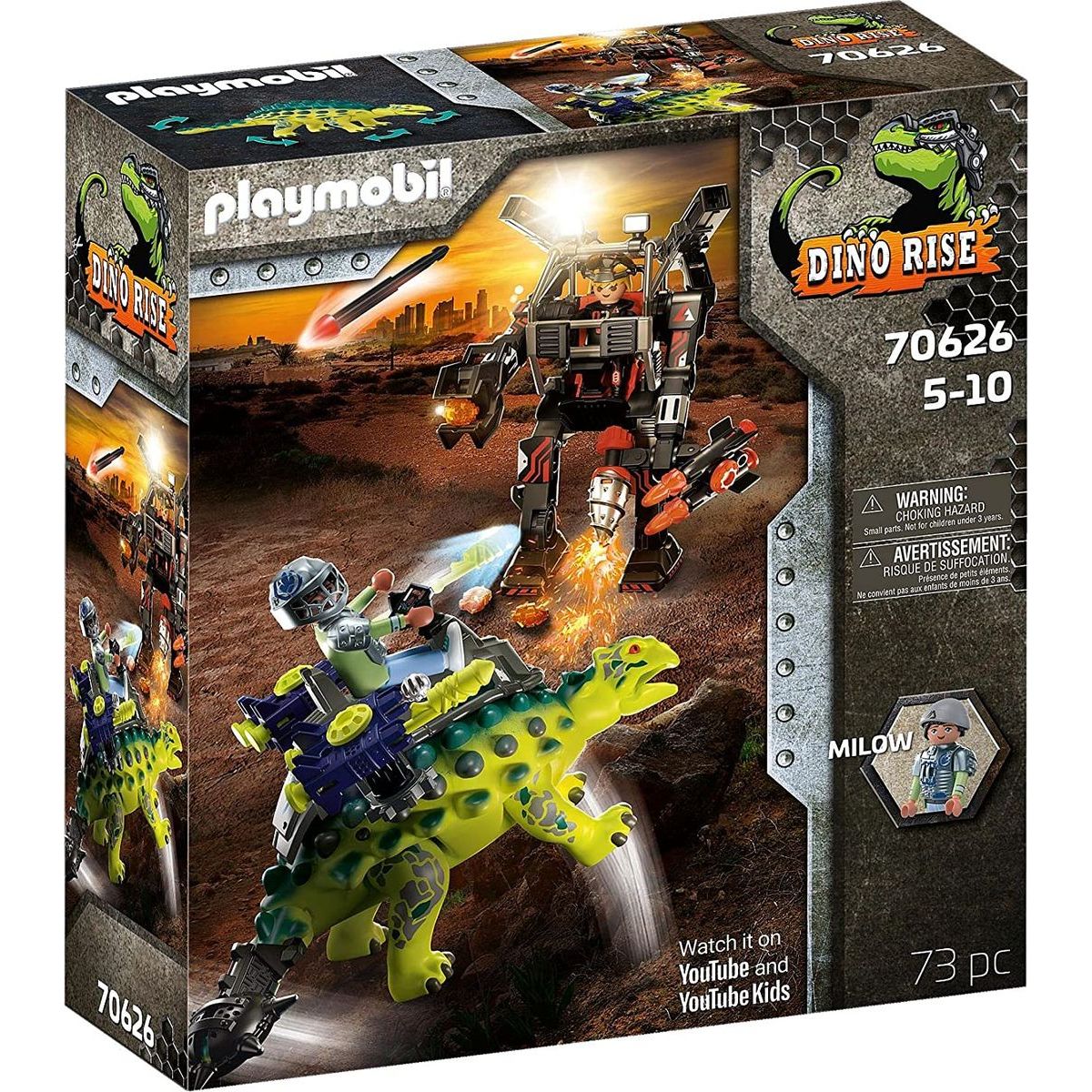 PLAYMOBIL® 70626 Saichania: Obrana robota bojovníka