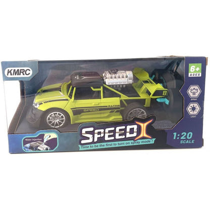 Alltoys Závodní RC auto s efektem kouře zelené